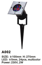 Led outdoor lights,lawn-landscape,Product-List 2,
A002,
KARNAR INTERNATIONAL GROUP LTD
